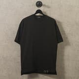 BLACK | 裾ピアス付きTシャツ | REGIEVO