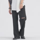 BLACK | イージーワイドスラックス | REGIEVO