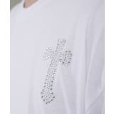 クロスラインストーンTシャツ | REGIEVO | 詳細画像21