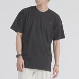 BLACK | クロスラインストーンTシャツ | REGIEVO
