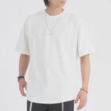 WHITE | ネックレスラウンドヘムTシャツ | REGIEVO