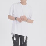 WHITE | フリンジヘムTシャツ | REGIEVO