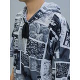 【フォトコラージュドルマン半袖Tパーカー】メンズ ライトアウター ストリート | REGIEVO | 詳細画像7