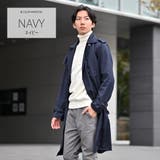 [薄手]ネイビー | トレンチコート メンズ ビジネス | REGIEVO
