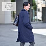 ネイビー | ステンカラーコート ダウンコート メンズ | REGIEVO