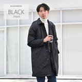 ブラック | ステンカラーコート ダウンコート メンズ | REGIEVO