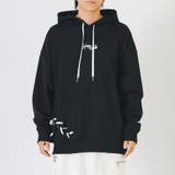 ブラック | プルオーバー パーカー メンズ ビッグシルエット ストリート系 | REGIEVO