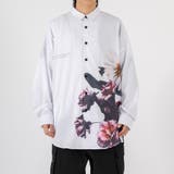 1ホワイト | 花柄シャツ | REGIEVO