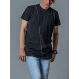 BLACK | ポケット付き切替えTシャツ | REGIEVO