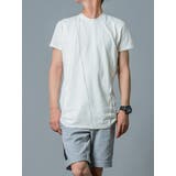 WHITE | ポケット付き切替えTシャツ | REGIEVO