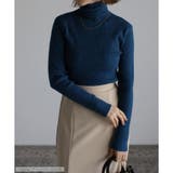 タートルネック ニット レディース | LAPULE  | 詳細画像14 