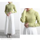 タートルネック ニット レディース | LAPULE  | 詳細画像7 