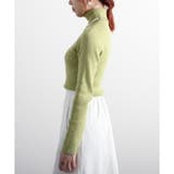 タートルネック ニット レディース | LAPULE  | 詳細画像8 