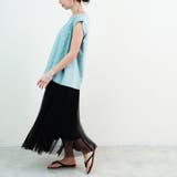 ノースリーブ フレンチスリーブ プルオーバー | relaclo | 詳細画像7