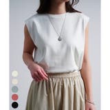 【CHiLL365】ノースリーブ タンクトップ スリーブレス | LAPULE  | 詳細画像1 