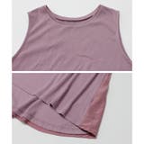 異素材 ドッキングトップス ノースリーブ | relaclo | 詳細画像19 