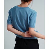 サマーニット 半袖 レーヨンミックス | LAPULE | 詳細画像18