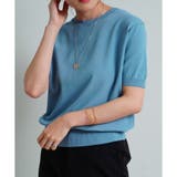 サマーニット 半袖 レーヨンミックス | LAPULE | 詳細画像19