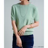 サマーニット 半袖 レーヨンミックス | LAPULE | 詳細画像3