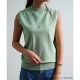 サマーニット ノースリーブ モックネック | relaclo | 詳細画像11 