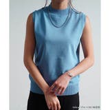 サマーニット ノースリーブ モックネック | relaclo | 詳細画像15 