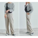 イージーパンツ レディース バックスリット | relaclo | 詳細画像16 