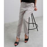 ジョガーパンツ レディース カットジョーゼット | relaclo | 詳細画像5 