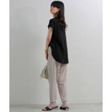 ジョガーパンツ レディース カットジョーゼット | relaclo | 詳細画像7 