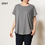 グレー(11)M | レディースファッション通販Tシャツ 半袖 レディース | relaclo