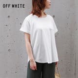 オフホワイト(06)M | レディースファッション通販Tシャツ 半袖 レディース | relaclo