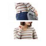 レディースファッション通販カットソー Tシャツ ボーダー | relaclo | 詳細画像6