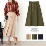 レディースファッション通販トレンチフレアスカートM 大きいサイズ 韓国 | relaclo | 詳細画像1 