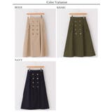 レディースファッション通販トレンチフレアスカートM 大きいサイズ 韓国 | relaclo | 詳細画像2 