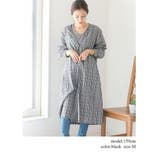 グレンチェックコーディガンM大きいサイズ韓国ファッションワンピース春オフィスカジ… | LAPULE  | 詳細画像4 