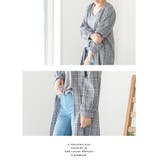グレンチェックコーディガンM大きいサイズ韓国ファッションワンピース春オフィスカジ… | LAPULE  | 詳細画像6 