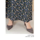 花柄コーデュロイスカートM大きいサイズ韓国ファッションワンピース春オフィスカジュ… | LAPULE  | 詳細画像10 