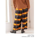 チェック柄タックワイドパンツM大きいサイズ韓国ファッションワンピース春オフィスカ… | LAPULE  | 詳細画像8 