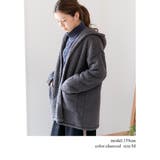 レディースファッション通販フード付きボアカーディガンM 大きいサイズ 韓国 | relaclo | 詳細画像3 