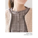 ノーカラーボアブルゾンM大きいサイズ韓国ファッションワンピース春オフィスカジュア… | LAPULE  | 詳細画像10 