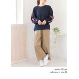 配色テーププルオーバーM大きいサイズ韓国ファッションワンピース春オフィスカジュア… | LAPULE  | 詳細画像3 