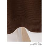 レディースファッション通販カラーブロックニットチュニックM 大きいサイズ 韓国 | relaclo | 詳細画像11 
