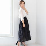 スカート大きいサイズロングフレアカジュアルナチュラルウエストゴムコットンボイルM… | LAPULE  | 詳細画像15 