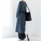 大きいサイズカジュアルナチュラルゆったり体形カバーシンプルスエードワンピースドロ… | LAPULE  | 詳細画像10 