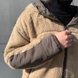 ボアブルゾン冬プチプラゆったり軽量軽い配色デザインママファッションM大きいサイズ… | LAPULE | 詳細画像13