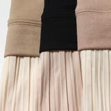 ワンピース長袖春ゆったり体型カバーロングバックプリーツバイカラーバックシャンカジ… | LAPULE  | 詳細画像14 