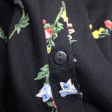 ワンピース春夏半袖花柄ロングワンピース前開きカジュアルきれいめ可愛い体型カバープ… | LAPULE  | 詳細画像16 