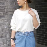 アイボリー(44)M | トップスゆったり体型カバードルマンリラックスルームウェア部屋着ボーダーシンプルカ… | LAPULE 