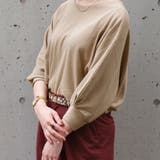 トップスゆったり体型カバードルマンリラックスルームウェア部屋着ボーダーシンプルカ… | LAPULE  | 詳細画像4 