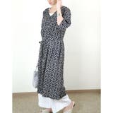 花柄ワンピース ワンピース ロング | LAPULE  | 詳細画像13 