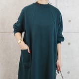 あったか裏シャギーポケ付きハイネックワンピースM大きいサイズ韓国ファッションワン… | LAPULE  | 詳細画像11 